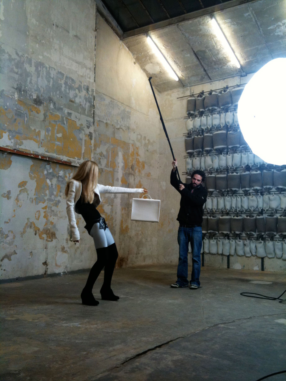 Séance de tournage/shooting chez Mercier & Associés